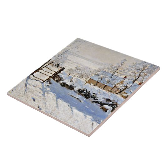 Monet - The Magpie, Fliese (Seite)