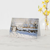 Monet - The Magpie Karte (Gelbe Blume)