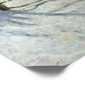 Monet - The Magpie Poster (Ecke)