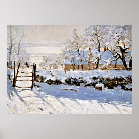 Monet - The Magpie Poster (Vorne)