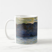 Monet - The Manneport, Cliff at Etretat, Sunset Kaffeetasse (Links)