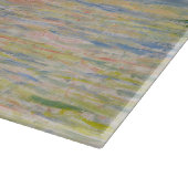 Monet - The Manneport, Cliff at Etretat, Sunset Schneidebrett (Ecke)