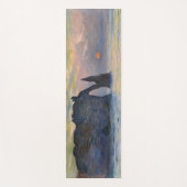 Monet - The Manneport, Cliff at Etretat, Sunset Yogamatte (Vorderseite)