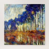 Monet - The Poplars in Autumn Puzzle (Vertikal)