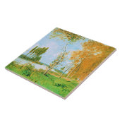 Monet - The Spring in Argenteuil, Fliese (Seite)