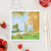 Monet - The Spring in Argenteuil, Serviette (Beispiel)