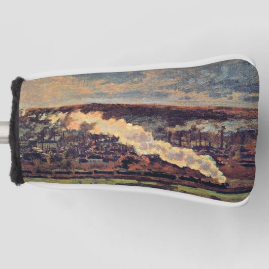Monet - The Train, 1872, Golf Headcover (Vorderseite)