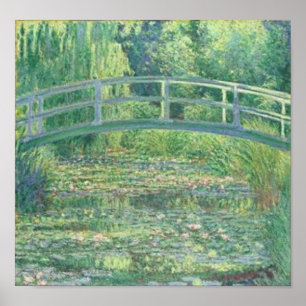 Monet-the-Water-Lily-Teich Poster