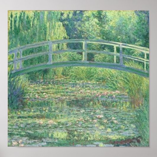 Monet-the-Water-Lily-Teich Poster (Vorne)