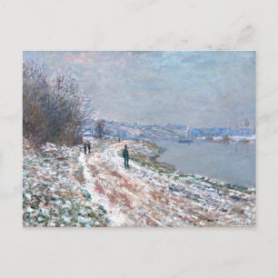 Monet - Towpath in Argenteuil Postkarte