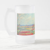 Monet Tulips Windmill Mattglas Bierglas (Links)