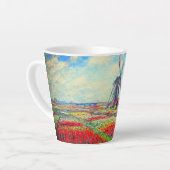 Monet Tulips Windmill Milchtasse (Linke Ecke)