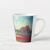 Monet Tulips Windmill Milchtasse (Rechts)