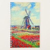 Monet Tulips Windmill Planer (Vorderseite)