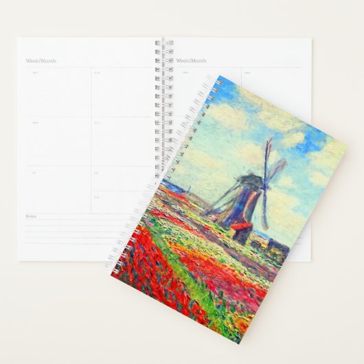 Monet Tulips Windmill Planer (Anzeige)