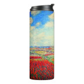 Monet Tulips Windmill Thermosbecher (Nach links gedreht)