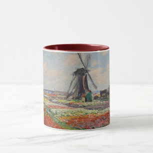 Monet - Tulpenfelder in Holland Tasse