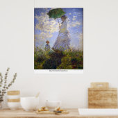 Monet Umbrella von Claude Monet Poster (Küche)