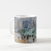 Monet - Verlassend Fischereifahrzeuge des Hafens L Kaffeetasse (Vorderseite Links)