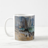 Monet - Verlassend Fischereifahrzeuge des Hafens L Kaffeetasse (Links)
