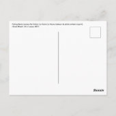 Monet - Verlassend Fischereifahrzeuge des Hafens L Postkarte (Rückseite)