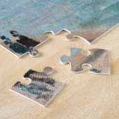 Monet - Verlassend Fischereifahrzeuge des Hafens L Puzzle (Seite)