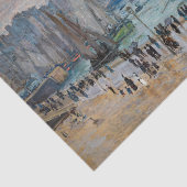 Monet - Verlassend Fischereifahrzeuge des Hafens L Seidenpapier (Ausschnitt)