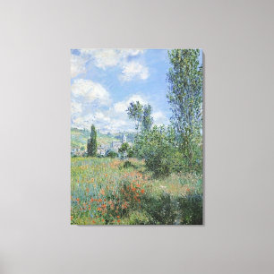 Monet Vetheuil 30x40 eingewickelte Leinwand