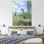 Monet Vetheuil 30x40 Wrapped Canvas Leinwanddruck (Insitu (Schlafzimmer))