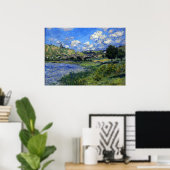 Monet - Vetheuil, Landschaft Poster (Heimbüro)