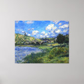 Monet - Vetheuil, Paysage Leinwanddruck (Vorderseite)