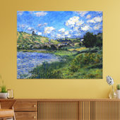 Monet - Vetheuil, Paysage Leinwanddruck (Insitu (Wohnzimmer))