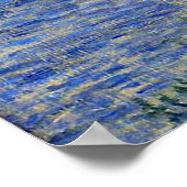 Monet - Vetheuil, Paysage Poster (Ecke)