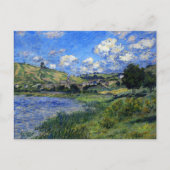 Monet - Vetheuil, Paysage Postkarte (Vorderseite)