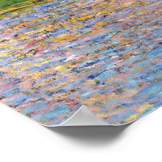 Monet - Vetheuil Poster (Ecke)