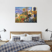 Monet - Villas in Bordighera Leinwanddruck (Insitu (Schlafzimmer))
