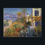 Monet - Villas in Bordighera Postkarte<br><div class="desc">Claude Monet Landschaftsmalerei,  Villen in Bordighera,  Postkarte.</div>