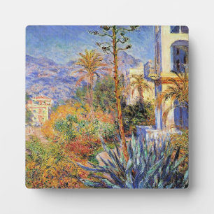 Monet - Villen in Bordighera, Fotoplatte