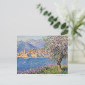 Monet Vintag Art Postkarte (Stehend Vorderseite)