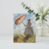 Monet Vintag Art Postkarte (Stehend Vorderseite)