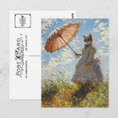 Monet Vintag Art Postkarte (Vorne/Hinten)