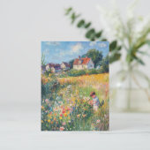 Monet Vintag Art Postkarte (Stehend Vorderseite)