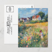 Monet Vintag Art Postkarte (Vorne/Hinten)