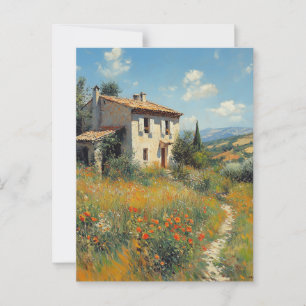 Monet Vintag Art Postkarte