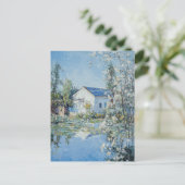 Monet Vintag Art Postkarte (Stehend Vorderseite)