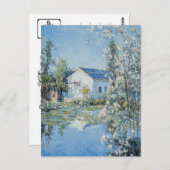 Monet Vintag Art Postkarte (Vorne/Hinten)
