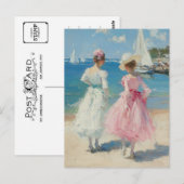 Monet Vintag Art Postkarte (Vorne/Hinten)
