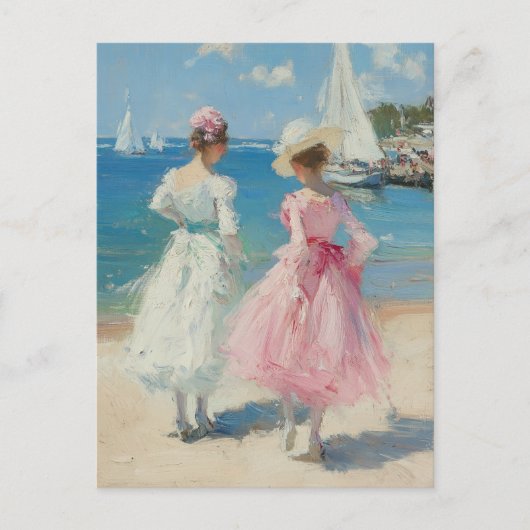 Monet Vintag Art Postkarte (Vorderseite)