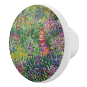 Monet Vintage-Blüten Blumen Reben Keramikknauf