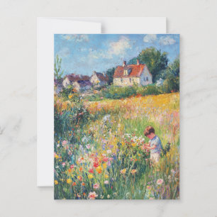 Monet Vintage-Kunstpostkarte Postkarte